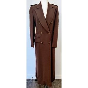 Gucci Brown Double-Breasted Coat